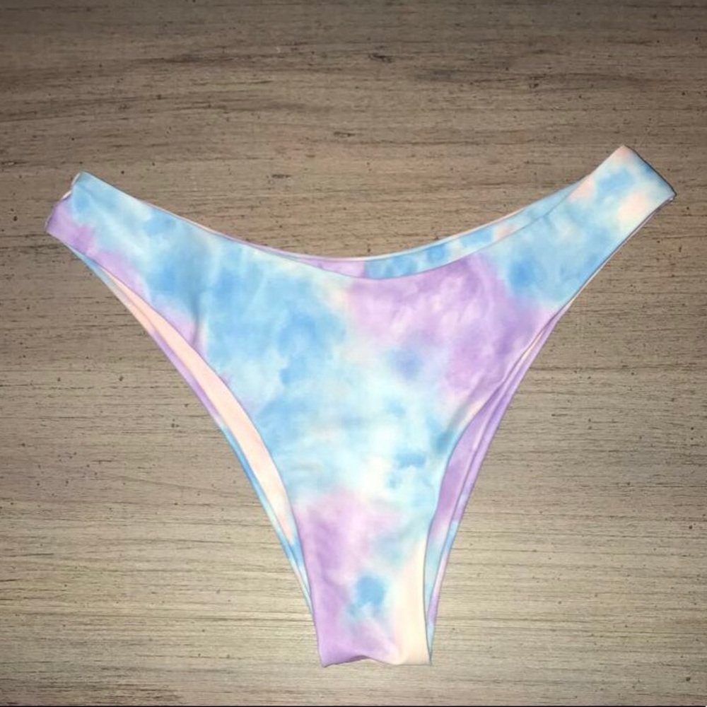Tie Dye High Rise Bikini Bottoms $6